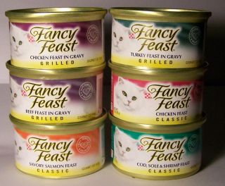 48 3oz Cans of Fancy Feast Cat Food $26 99