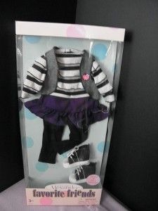  Favorite Friends Outfit fits American Girl Gotz & 18 Play Dolls NIP