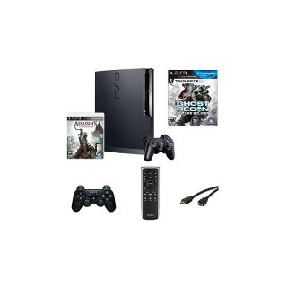 Sony PS3 320GB Assassins Creed 3, 2 Game Bundle, Accessories