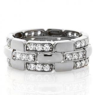 183 106 absolute jean dousset unisex absolute pave link eternity ring