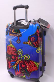 Fazzino Heys Butterfly Flurry 26 Spinner Luggage as Is