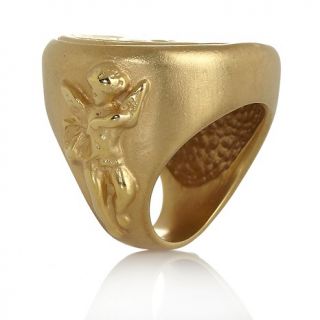 Jewelry Rings Novelty Tagliamonte Bronze Bold Round Intaglio Ring