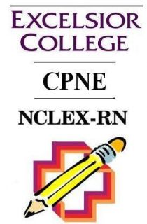 Pass Excelsior Colleges RNs Exams CPNE NCLEX