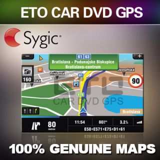  GPS Nav Maps Software Western Europe Online Update Map Navigation