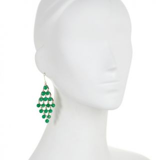 Jewelry Earrings Drop Technibond® Gem Bead Chandelier Style Drop