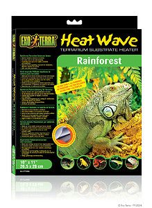 Exo Terra Reptile Heat Wave Heatwave Mat Pad Heater Rainforest Medium
