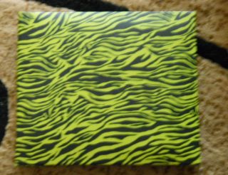   Zebra Animal Print Hardback Paper Studio EXPANDABLE 7 5x6 5 Photo