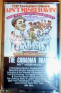 Canadian Brass AinT Misbehavin Music Cassette 090266097944