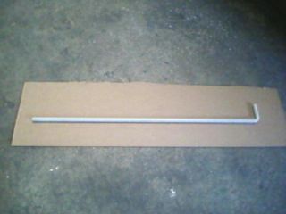 Vinyl Fence Gate Drop Rod Universal 36 Stainless