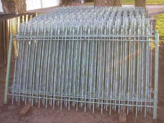 Wrought Fencing Steel Fence Price Includes Posts