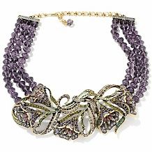 heidi daus heavenly bloom beaded flower necklace $ 209 95 $ 349 95