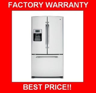 GE® Energy Star® 25 9 CU ft French Door Refrigerator Stainless Out