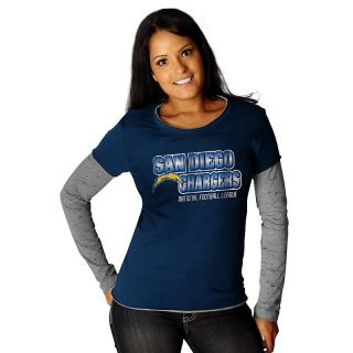 201 028 vf imagewear nfl womens twofer layered tee chargers rating 24