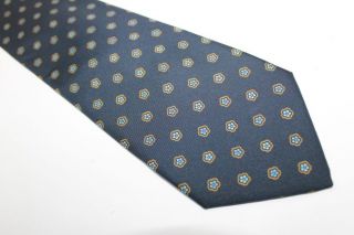 Marinella Self Tipped Extra Long 100 Silk Tie Made in Italy 60858
