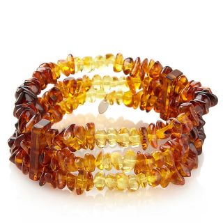 219 787 age of amber age of amber ombre 3 row stretch 7 bracelet