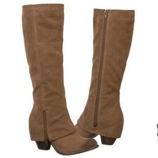 NEW FERGALICIOUS BY FERGIE TAUPE TALL BOOTS L RYDER 9 5 9 1 2