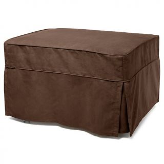222 718 convertible ottoman with mattress and slip cover coffee note