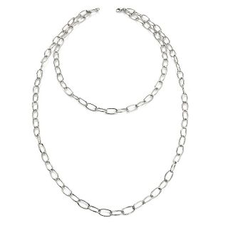 201 654 stately steel stately steel double strand elongated oval link