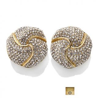 223 013 joan boyce knot for the shy girl pave clip on earrings rating