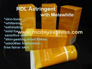 RDL Babyface Astringent Exfoliants Whitening 30ml X3