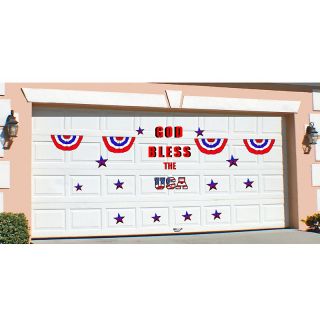 226 090 door delights patriotic magnetic garage door decor rating 8 $