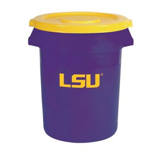 233 394 ncaa team logo 32 gallon brute trash container lsu rating be