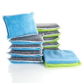 223 436 power fiber sponge and microfiber towel 12 piece set rating be