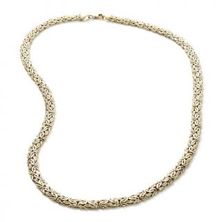 208 059 14k gold 6mm byzantine 18 necklace rating be the first to