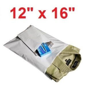 50 12x16 White Poly Mailers Shipping Envelopes Bags