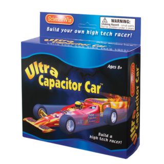 Science Wiz Ultra Capacitor Car Experiment Kit Ages 8