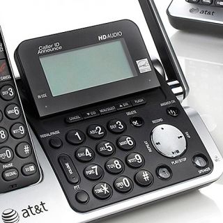 DECT 6.0 4 pack of Cordless Phones with a Digital Answering Machine at