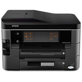 Epson WorkForce 845 All in One Wireless Printer Duplex Fax Scan Copy