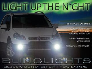 Fiat Sedici 2010 2013 Fog Driving Lamp Light Kit Instant Rebate