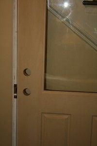  Wood Grain Fiberglass Exterior 1 2 Lite Entry Door 36x76 5