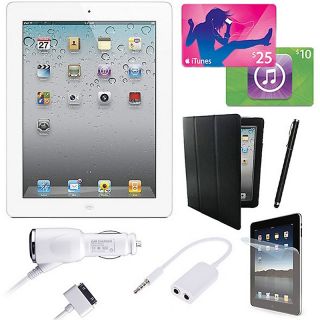 Apple 16GB Wi Fi iPad® 2 with Accessories and iTunes Gift Cards at