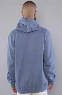 WeSC The Overlay Hoody in Indigo Melange