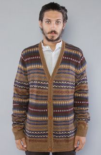 WeSC The Thad Cardigan in Dark Chocolate