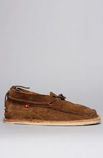 Oliberte The Mozam Shoe in Dark Brown Suede