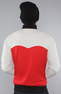 Supremebeing The Omega Track Jacket in Red