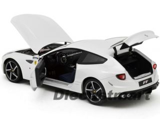 Hotwheels Elite W1119 1 18 Ferrari FF New Diecast Model Car White