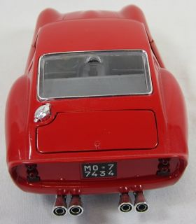 Burago 1962 Ferrari GTO 1 18 Scale Die Cast Model Car