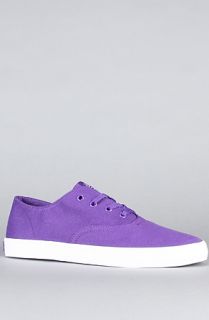 SUPRA The Wrap Sneaker in Purple Canvas