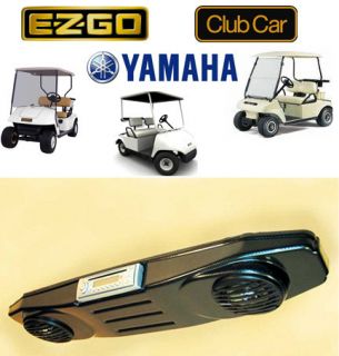 EZGO Club Car Yamaha Golf Cart Overhead Radio Console Carbon Fiber