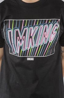 IMKING The Neon Sign Tee in Black Concrete