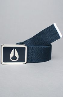 Nixon The Enamel Wings Belt in Navy Concrete