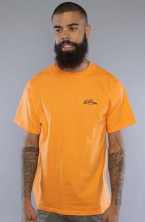 10 Deep The Big Script Tee in Orange Concrete