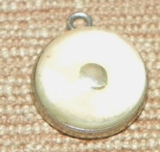  Sterling Silver Charm 3D Mustard Seed Amulet of Faith verse on back 5H