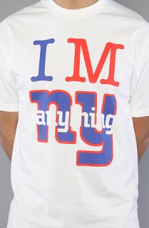 Sneaktip The IM NY aNYthing Tee in WhiteLimited Edition  Karmaloop