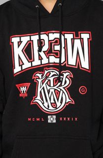 KR3W The Champion Hoody in Black Concrete