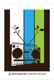 Teruo Artistry Life In Stereo Poster Concrete